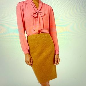 J.Crew No. 2 pencil skirt in double serve wool